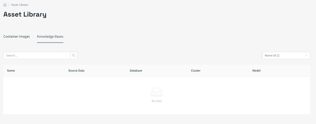 Knowledge Bases Page